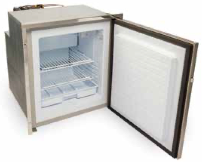 Isotherm Cruise Classic INOX Clean Touch 65 Liter Gefrierschrank 12/24V RH