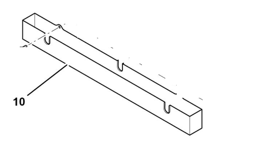 Isotherm Kunststoffschale Rückwand