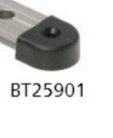 BARTON Endstopper für "T"-Schiene Gr.2