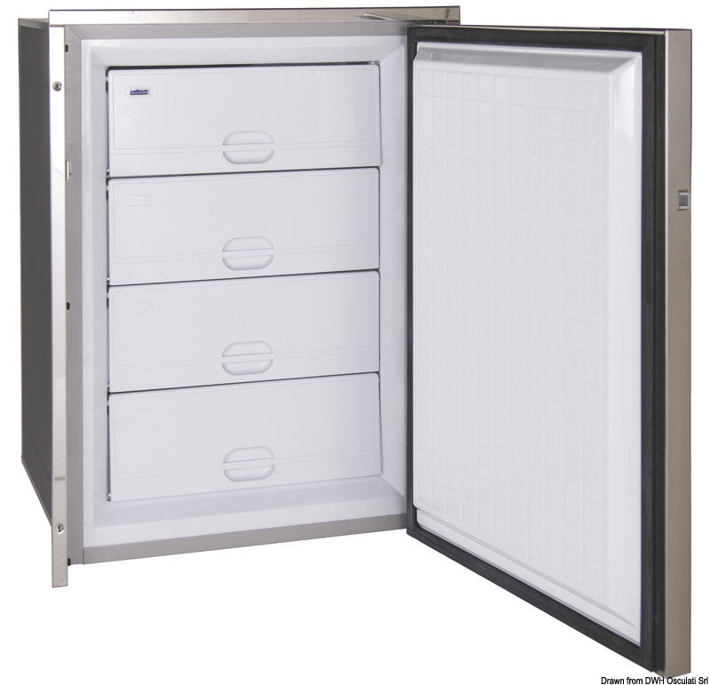 Isotherm Cruise INOX Clean Touch 90 Liter Gefrierschrank 12/24V