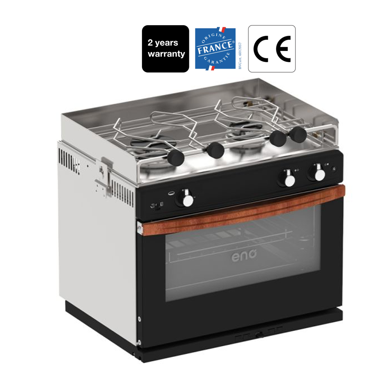 Eno Allure 2-flammiger Kocher mit Backofen