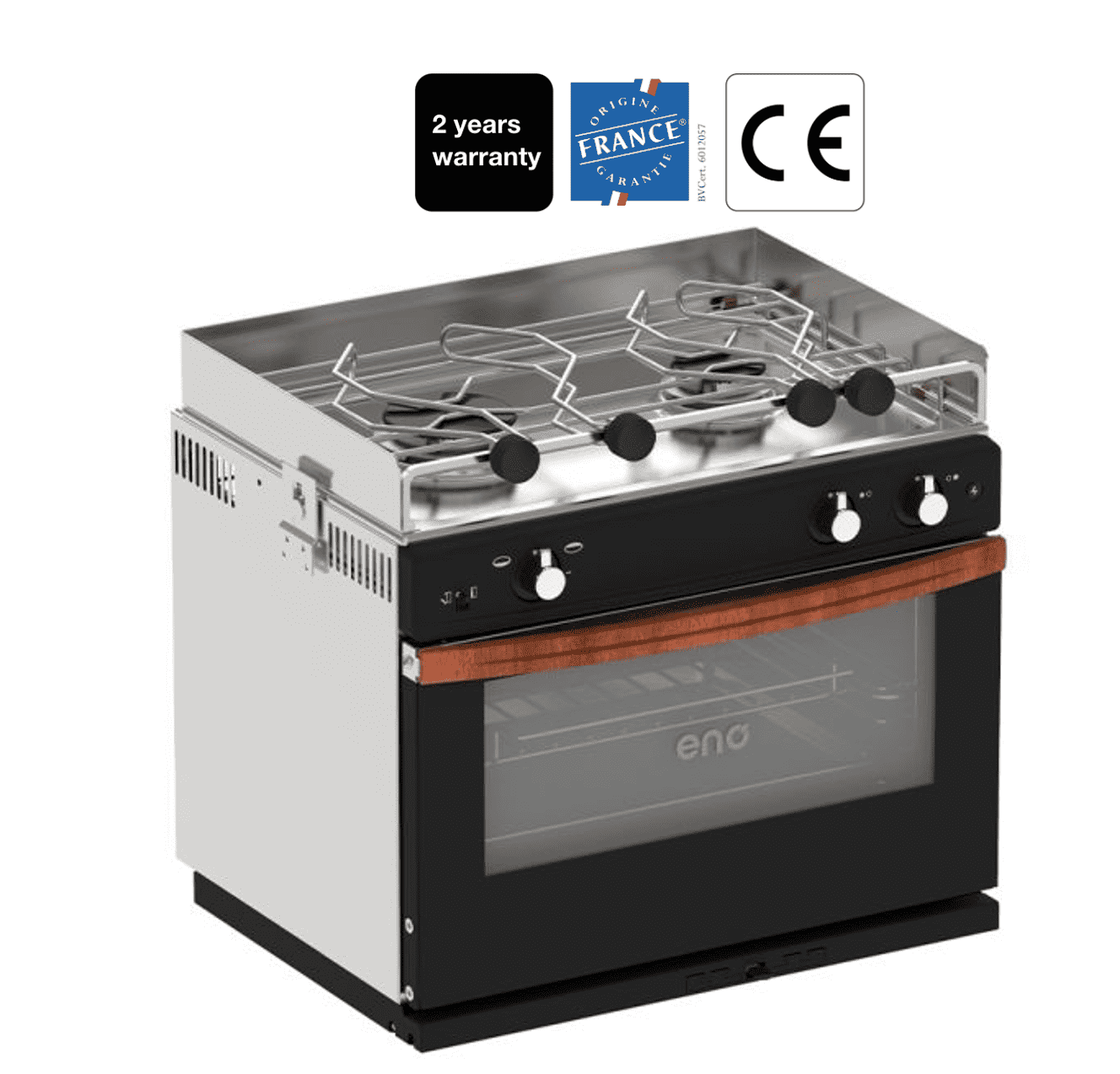 Eno Allure 2-flammiger Kocher mit Backofen und Grill