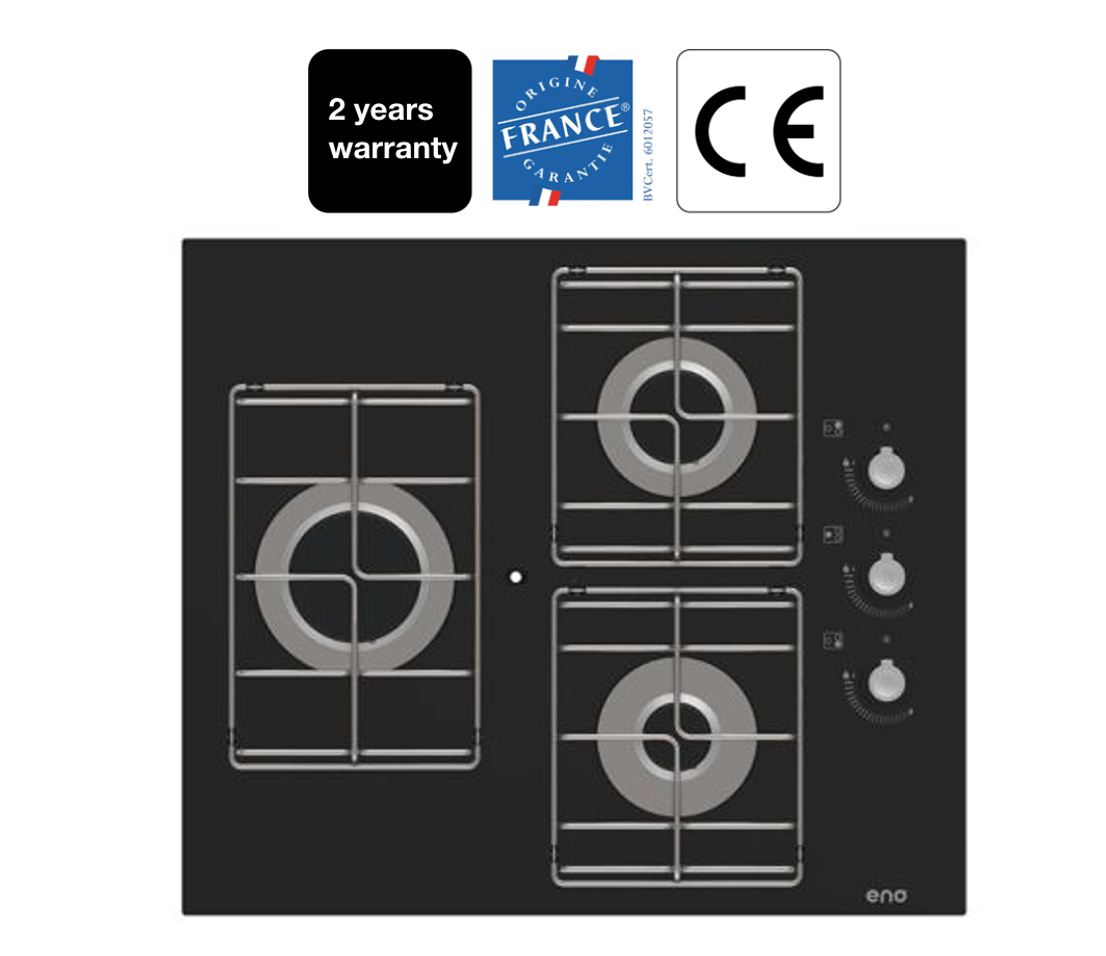 Eno Masterglass 3 XL Brenner Einbaukochfeld