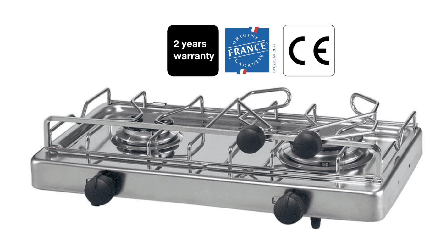 Eno XTREM 2-flammiger Aufbaukocher