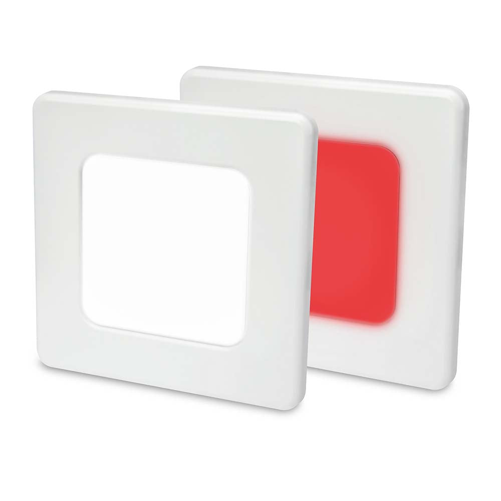 Hella marine - EuroLED 95 Deckenleuchte Einbauschraubmontage eckig