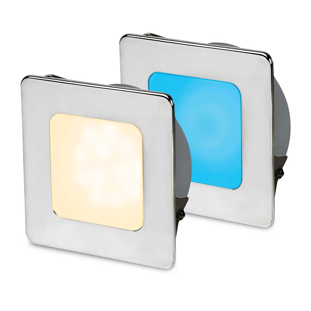 Hella marine - EuroLED 95 Deckenleuchte Federhalterung Eckig