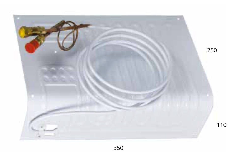 Isotherm Selbstpumpende Seewasserkühlung Kühlanlage mechanisches Thermostat 12/24V bis max. 100 Liter (2057)