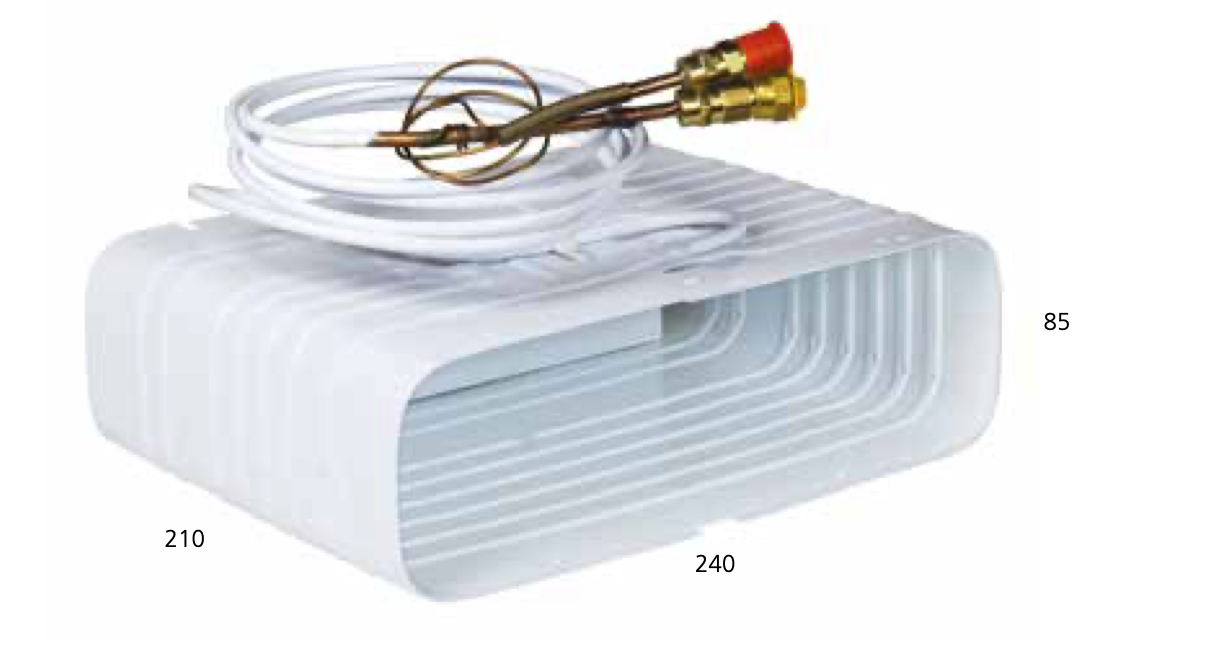 Isotherm Selbstpumpende Seewasserkühlung Kühlanlage mechanisches Thermostat 12/24V bis max. 125 Liter (2051)