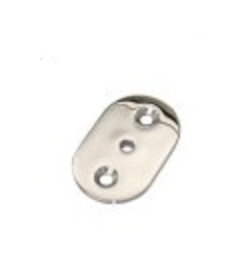 Handlauf aus Edelstahl A2 Ø 25 mm, von 229 bis 915 mm, optionale Grundplatte