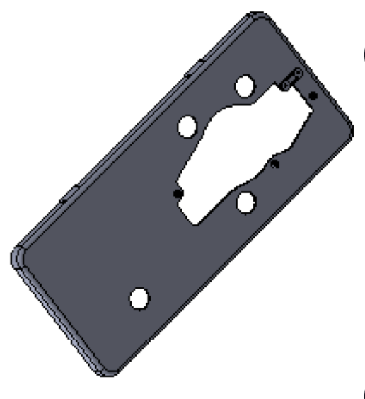 Isotherm weiße Kunststoffabdeckung