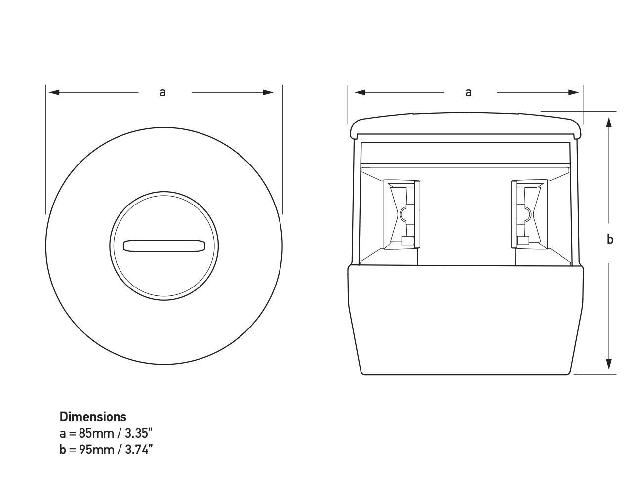 Hella NaviLED TRIO Dreifarben Ankerlaterne