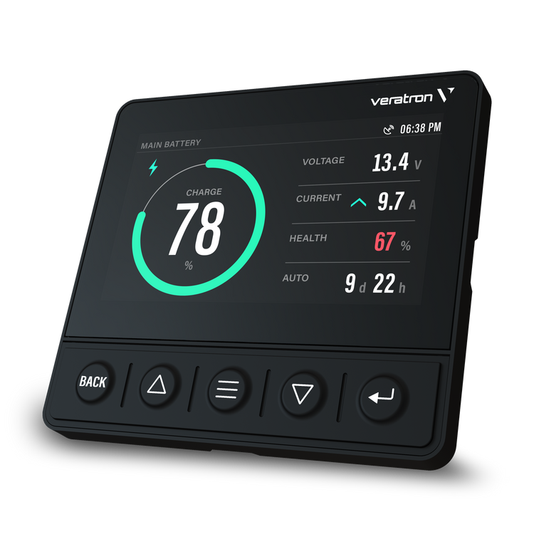 VDO Veratron OL43 OceanLink TFT Display, 4,3'', schwarz, 12/24 Volt