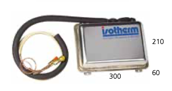 Isotherm Luftgekühlte Kühlanlage / Gefrieranlage intelligente Temperatur Regelung plus(ITC+) 12/24V (3201)