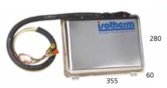 Isotherm Magnum Seewasserkühlung Kühlanlage / Gefrieranlage intelligente Temperatur Regelung plus(ITC+) 12/24V (4201)