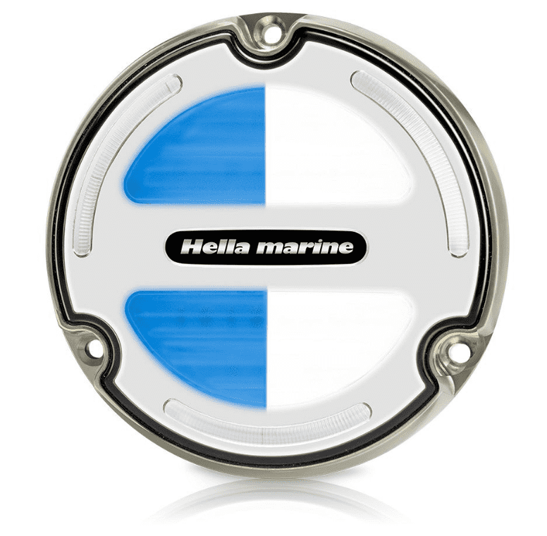 Hella Apelo A3 blau/weiß Unterwasserleuchte