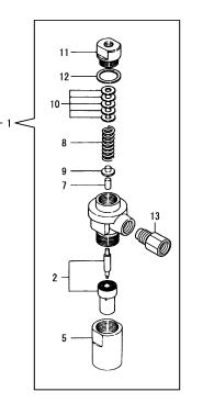 Yanmar Düsenstock 1/2/3GM / 3HM / 1GM10