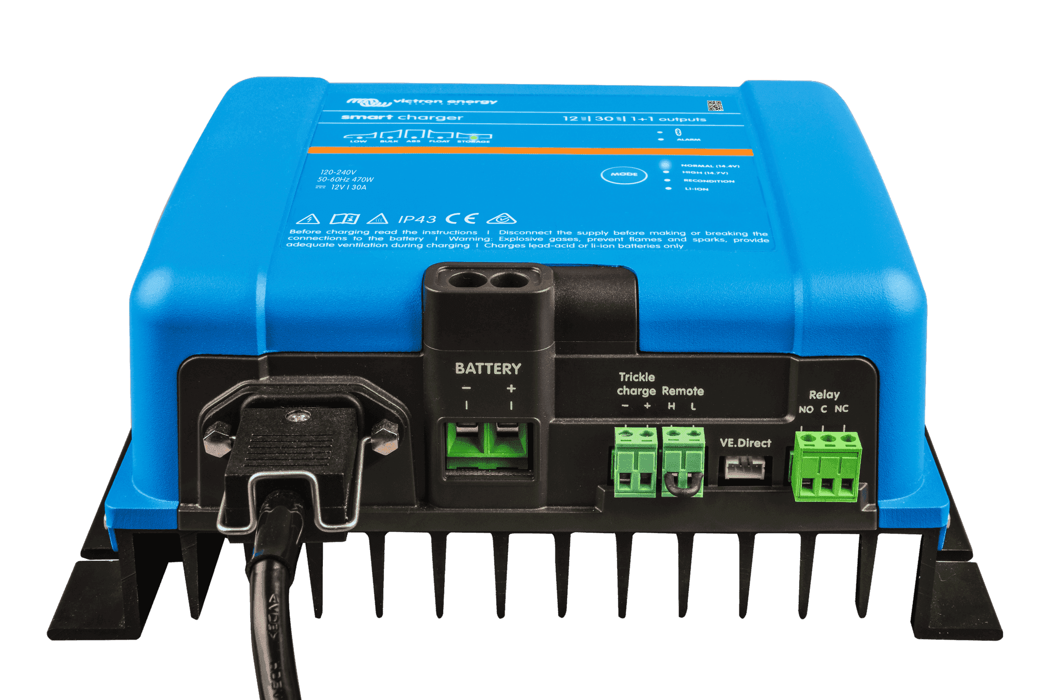 Victron Phoenix Smart IP43 Charger 12/30(1+1) 120-230 V