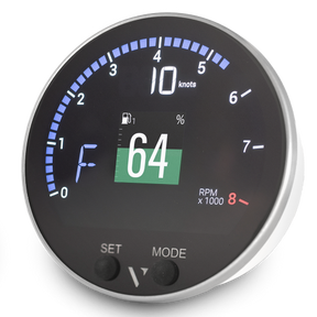 Veratron VDO VMH-35 Multifunktionsdisplay, NMEA 2000 mit 0-5 Volt Eingang mit GPS