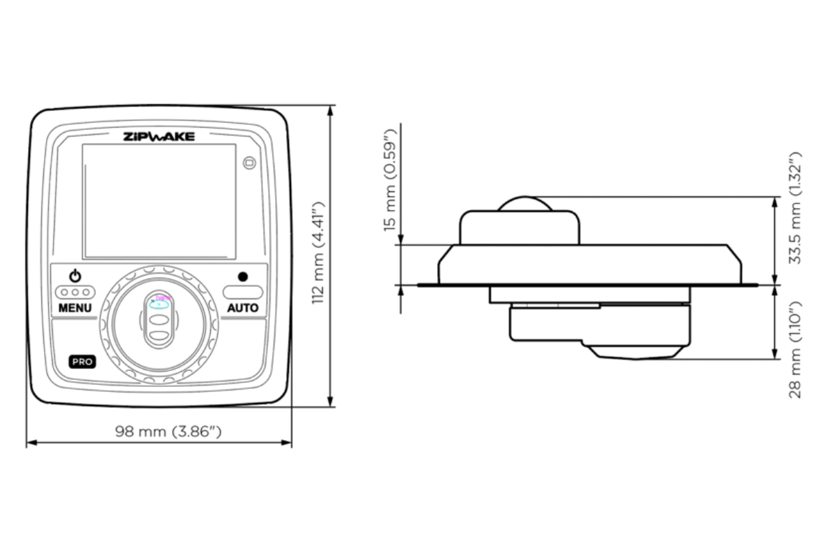 Zipwake Kit Box KB600-S PRO