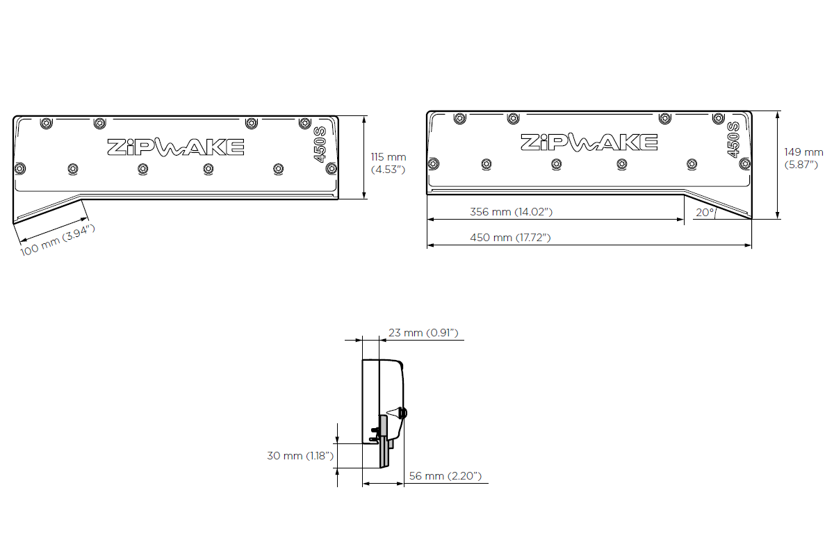 Zipwake Kit Box KB450-S PRO CHINE