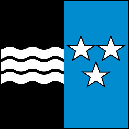 Allpa Aargau Flagge 20x30cm