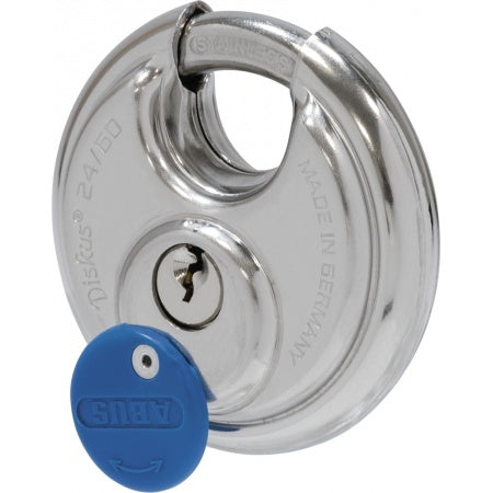 ABUS Vorhängeschloss Diskus 24IB60 Edelstahl 60mm