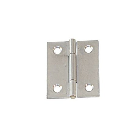 Scharnier, gestanzt, halbbreit A2 40x32-100x72 mm