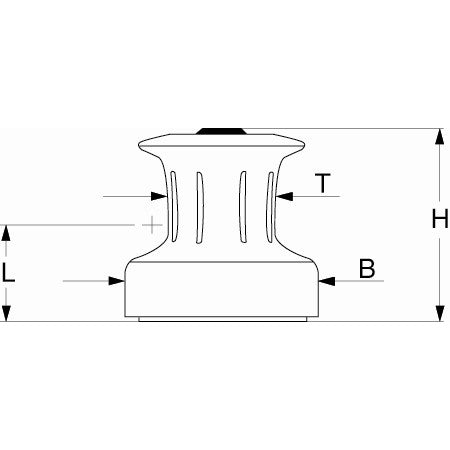 Andersen Winsch Typ 10/18/28 (1/2-Gang)