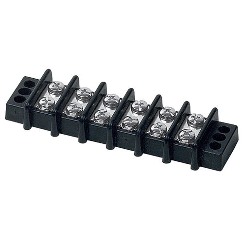 BEP Terminal Block 2x 6 Terminal Screws 6,3mm 30A