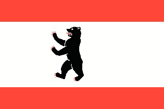 Allpa Berlin Flagge 20x30cm