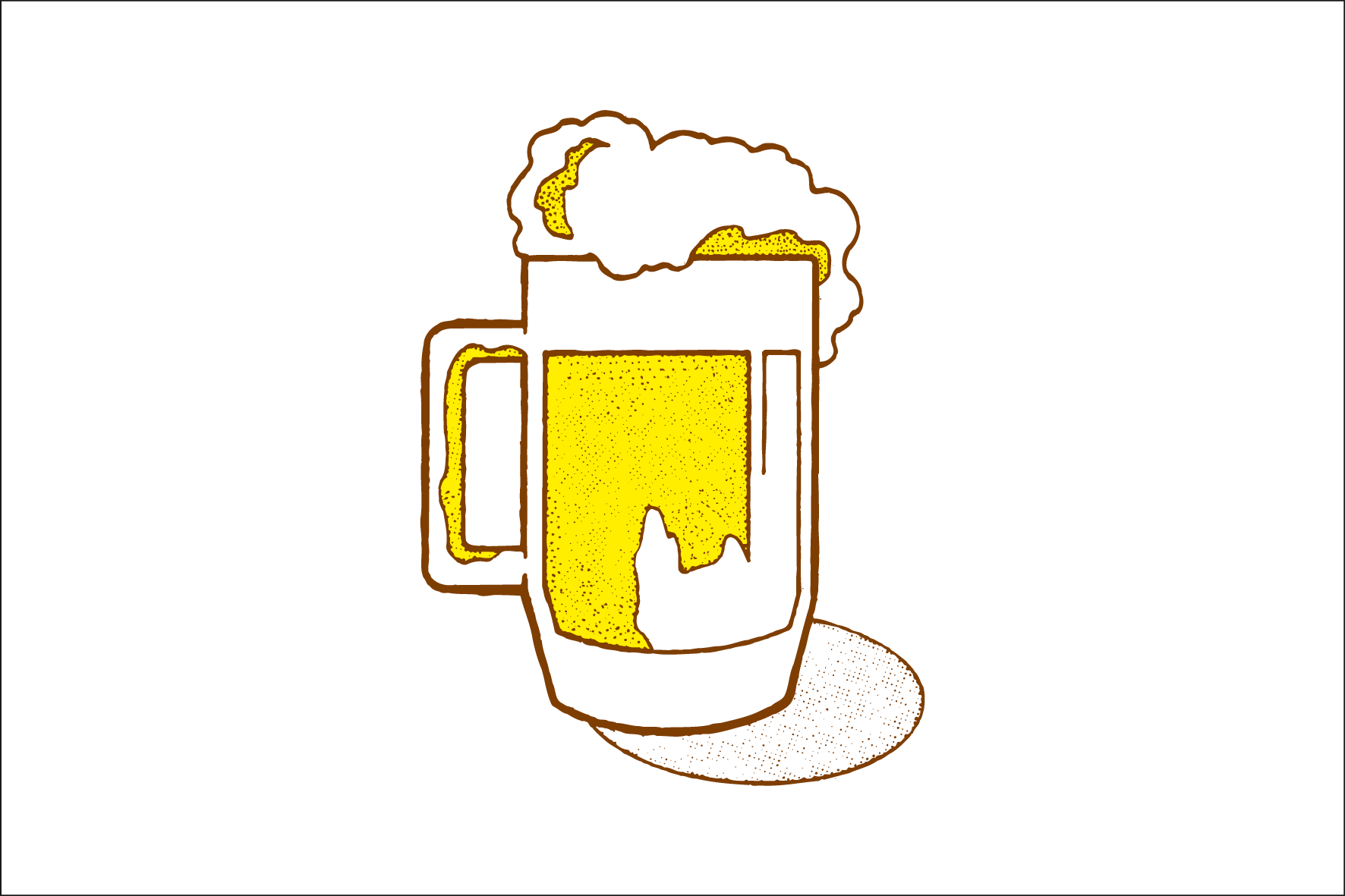 Allpa Bier Flagge 50x75cm