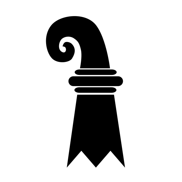 Allpa Basel Stadt Flagge 20x30cm