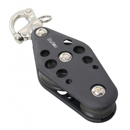 Performance Violinblock Gr.5-7 max Tauwerk 14mm Schnappschäkel Gleit-/Kugellager