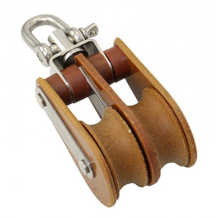 BARTON TUPHblox Doppelblock 20-64mm, Seil 8-16mm, Wirbelschäkel / Unterbügel