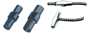 Allpa Kunststoff Universeller Haken Mit Clip, Ø6mm