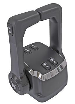 Seastar Xtreme Dual Top Mount Control, Schwarz (No Neutral Interlock On Handle)