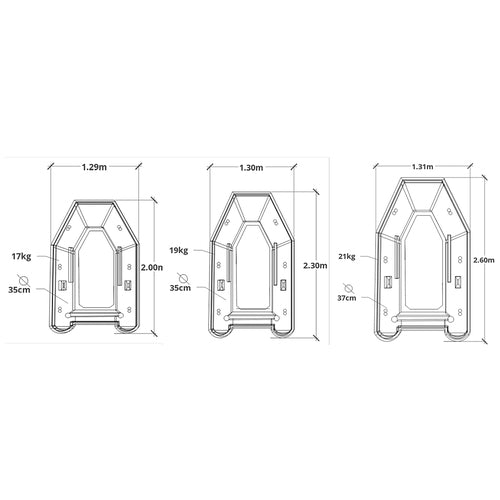 Crewsaver Crewsaver Air 260 CREWTENDER mit Luftboden