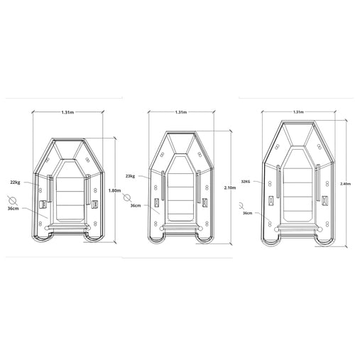 Crewsaver Crewsaver SL 180 CREWTENDER mit Lattenboden