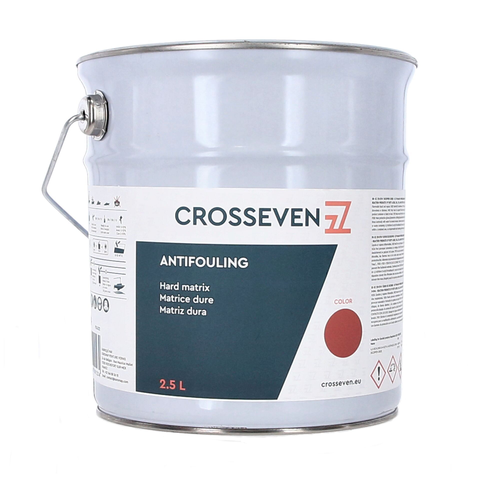 Crosseven Hart Antifouling Rot 2,5 L
