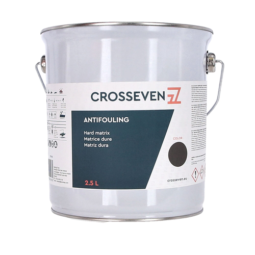 Crosseven Hart Antifouling Schwarz 2,5 L