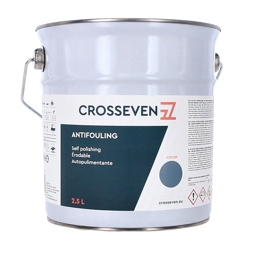 Crosseven Selbstpol. Antifouling Grau 2,5 L