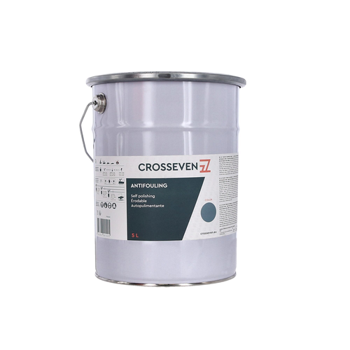 Crosseven Selbstpol. Antifouling Grau 5 L