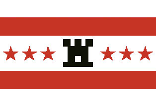 Allpa Drenthe Flagge 20x30cm