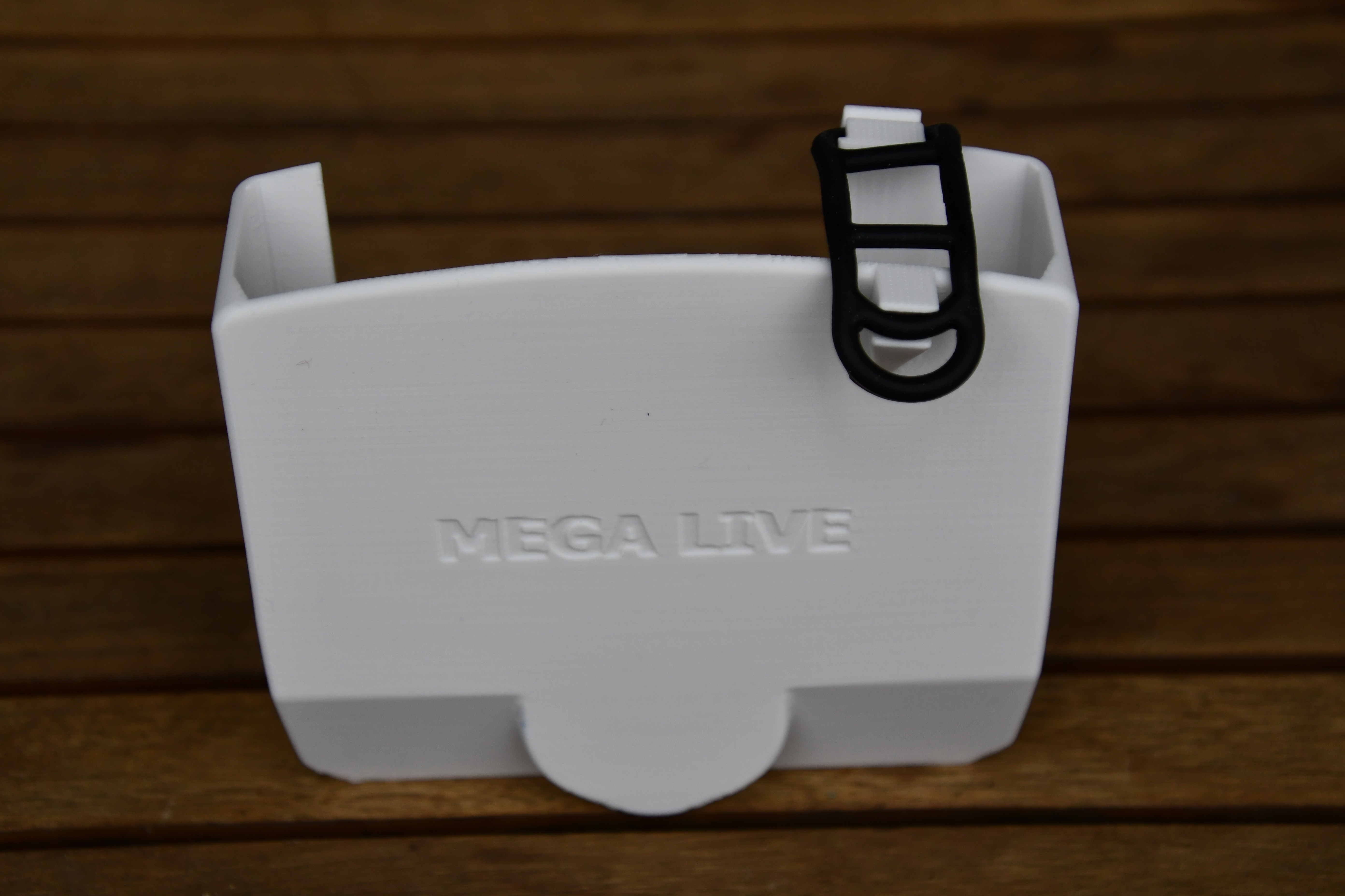 HUMMINBIRD TFA Geberschutzhülle für MEGA Live, weiß, Steuerbordseite