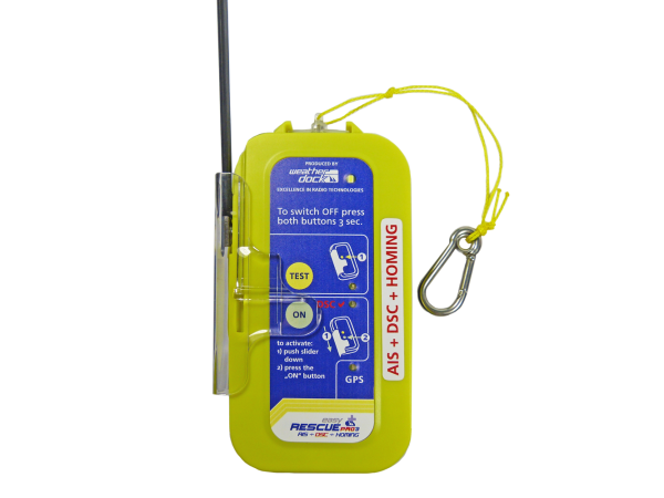 Weatherdock easyRESCUE-PRO³ automatischer AIS + DSC + homing Seenotsender BSH SOLAS
