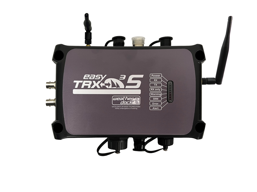 Weatherdock easyTRX3S AIS Sender & Empfänger mit ME SENSE + WiFi + DVB-T