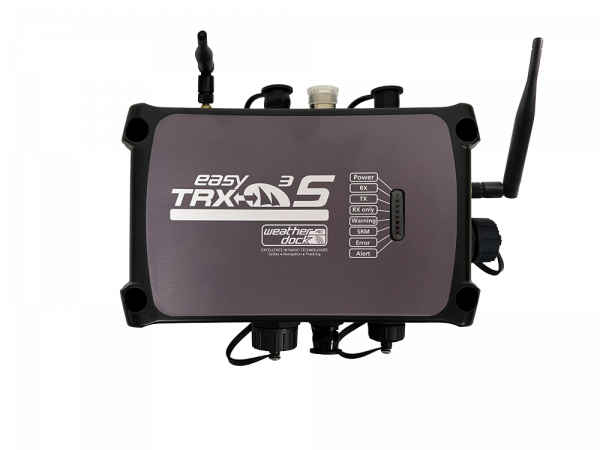 Weatherdock easyTRX3S-LAN AIS Sender & Empfänger mit ME SENSE + WiFi/LAN