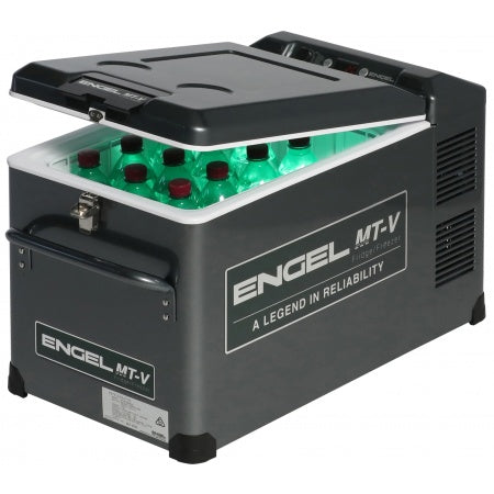 ENGEL Kompressor-Kühlbox 40 Liter MT45FV 12/24/230 Volt Multivolt, mit Display