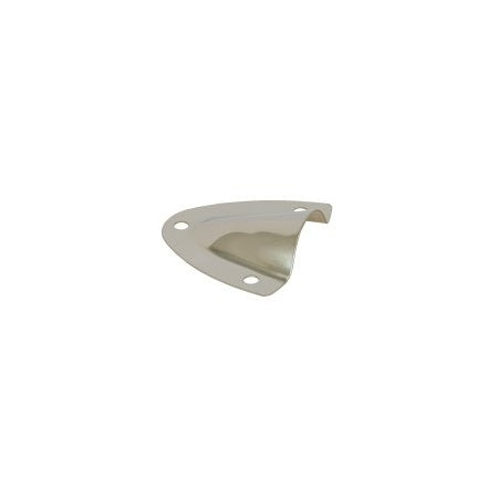 Lenzerabdeckung/Lüftungsblech Edelstahl 41x41/55x53/57x54mm