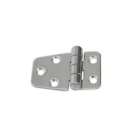 Scharnier, gestanzt, asym. A2 54,5x38,5x2,0mm